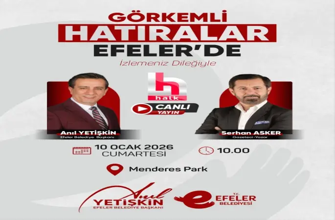 Efeler’in Kalbi Halk TV’de Atacak: Başkan Anıl Yetişkin 