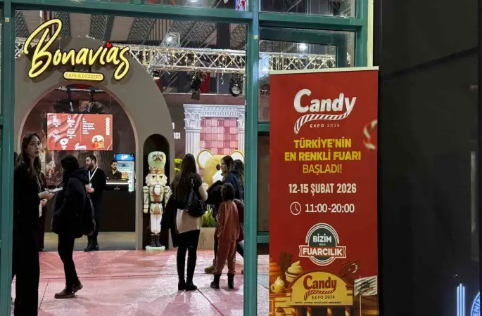 Ege Bölgesinin ilk şekerleme ve kahve fuarı Candy EXPO Denizli’de başladı
