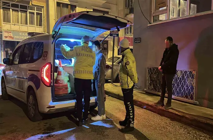 Ehliyetsiz sürücü polisten kaçtı, yakalanınca 80 bin lira ceza yedi
