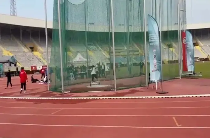 Elazığ’a gülle atmada altın madalya
