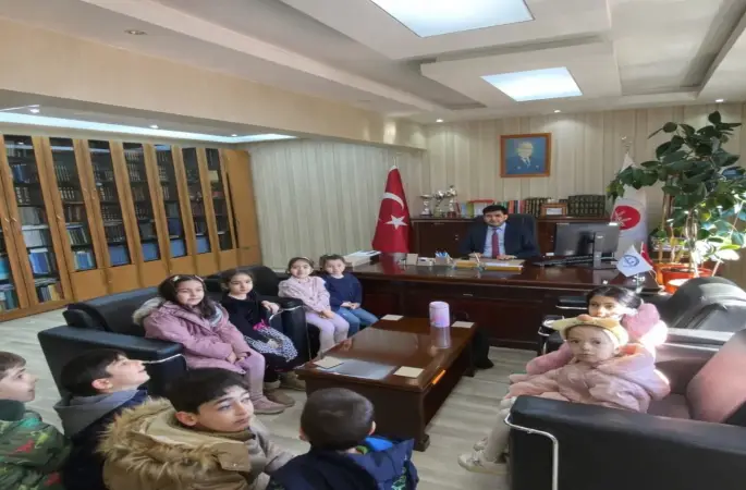 Elazığ’da  Kur’an kursu öğrencilerinden Gazze’ye anlamlı destek
