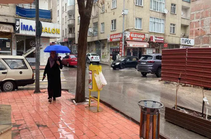 Elazığ’da yağış etkili oldu
