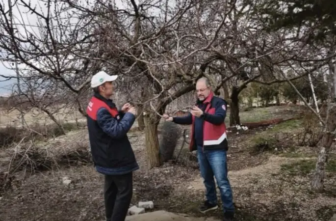 Elazığ’da zirai don mesaisi
