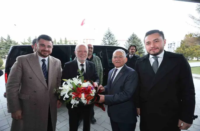 Elitaş’tan Başkan Büyükkılıç’a ziyaret
