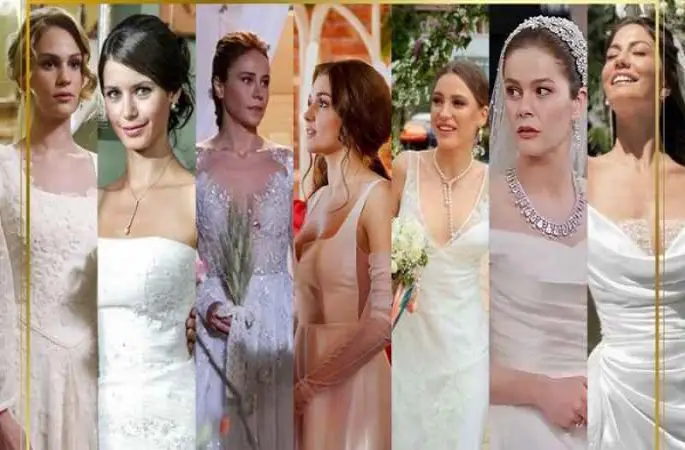 Dizilerin En Güzel Gelinliği Seçildi