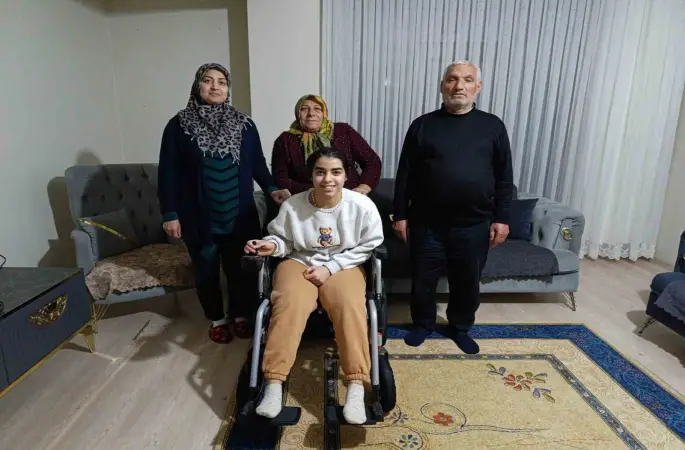 Engelli bireyin sosyal medya üzerinden yaptığı yardım çağrısı karşılıksız kalmadı
