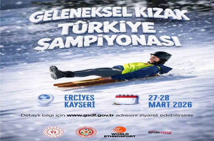 Erciyes; Geleneksel Kızak Türkiye Şampiyonası’na ev sahipliği yapacak
