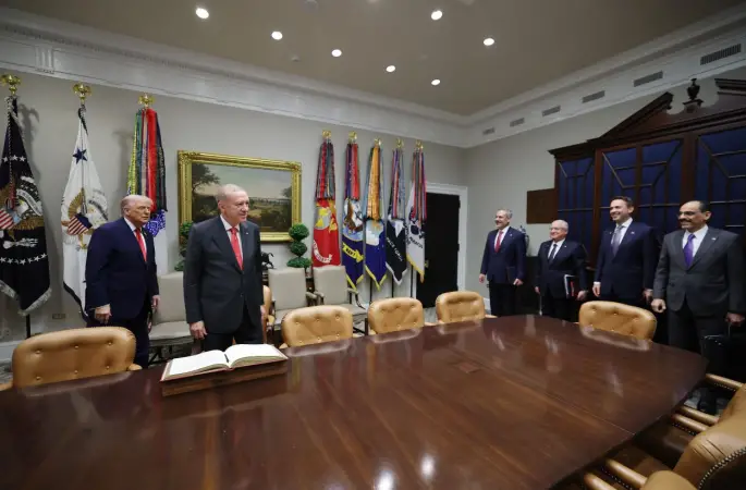 Erdoğan-Trump görüşmesi 2 saatten uzun sürdü