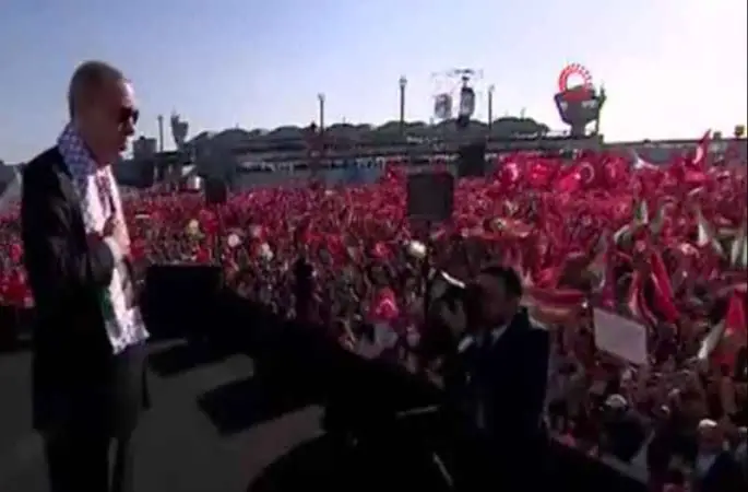 Erdoğan: İsrail, biz de seni dünyaya savaş suçlusu olarak ilan edeceğiz