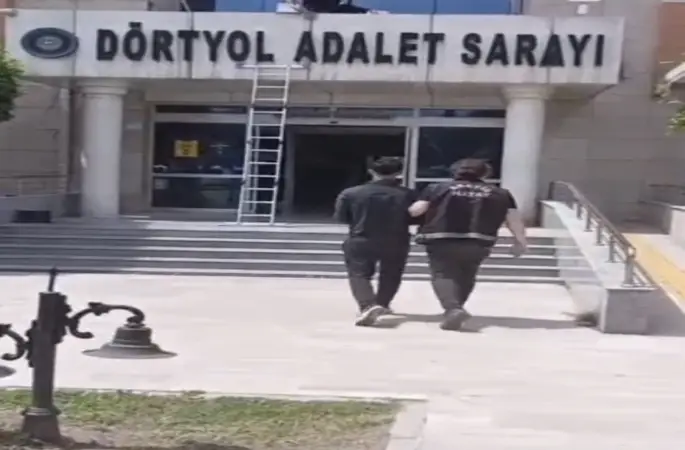 Erzin’de silahlı tehdit suçundan aranan hükümlü tutuklandı
