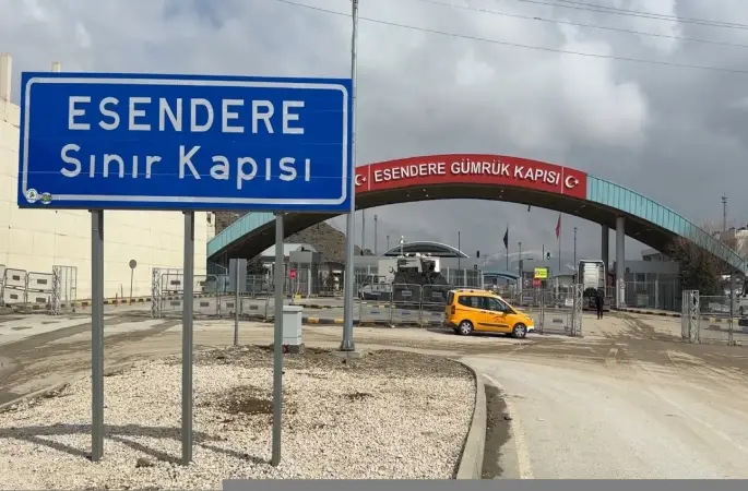 Esendere Sınır kapısı bu bayram sessizlik yaşıyor
