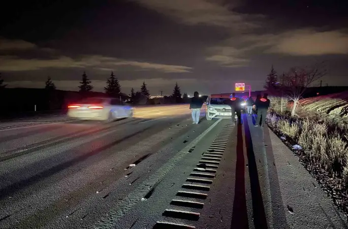 Eşi araç çarpması sonucu öldü, olay yerinden ayrılan kocası polise ’ot topluyorduk’ dedi
