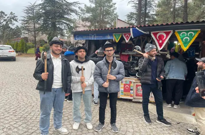 Eskişehirli öğrenciler tarihin köklerine yolculuk yaptı
