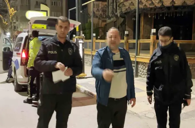 ‘Esnafım’ diyen alkollü sürücünün ehliyetine el konuldu
