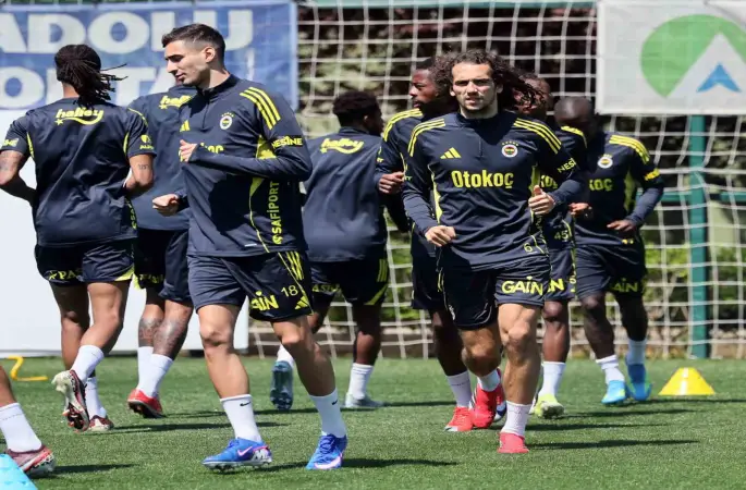 Fenerbahçe, Galatasaray derbisinin hazırlıklarını sürdürdü
