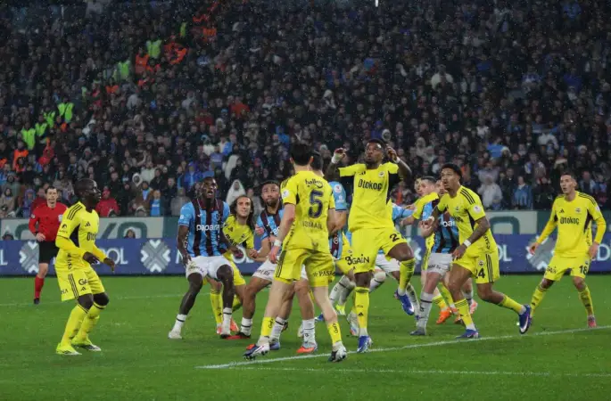 Fenerbahçe’den Trabzonspor’a karşı üst üste 5. galibiyet

