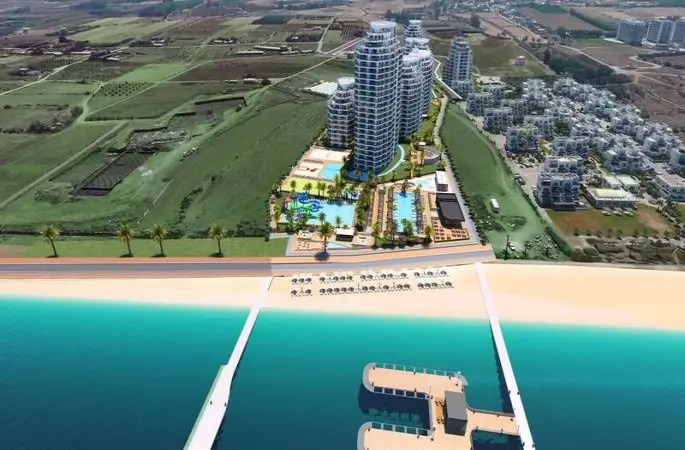 Kıbrıs’a ‘yeni Miami’yi inşa ediyor