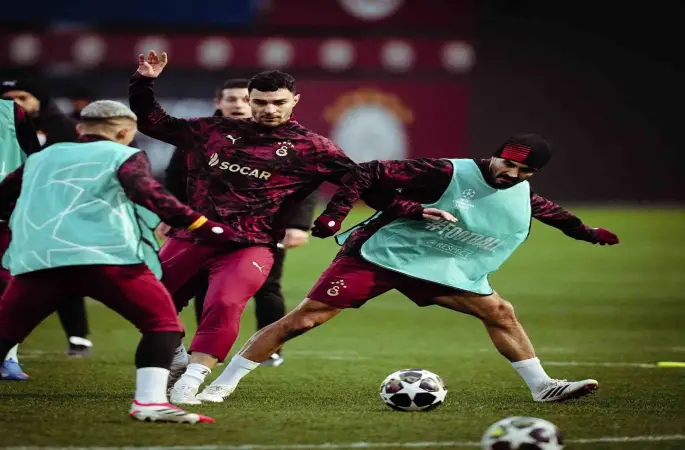 Galatasaray, Juventus maçı hazırlıklarına başladı
