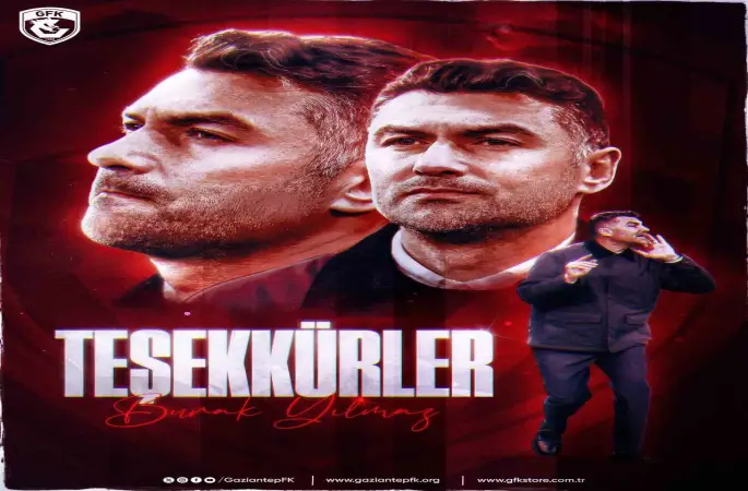 Gaziantep FK’dan Burak Yılmaz’a teşekkür
