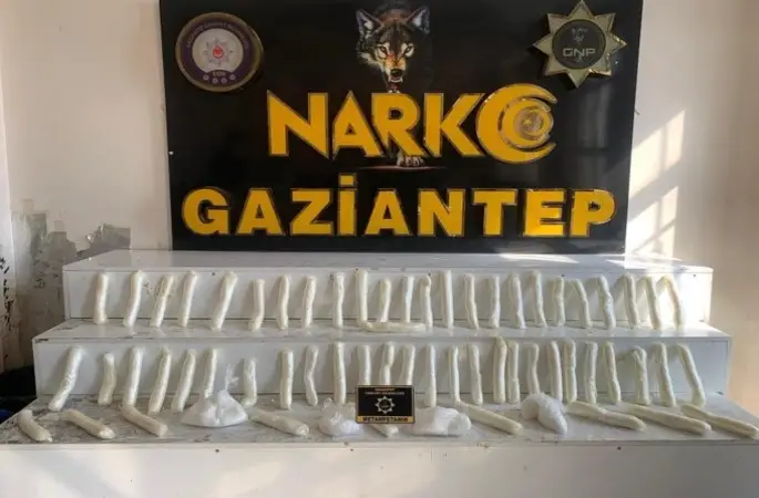 Gaziantep’te 10 kilo metamfetamin ele geçirildi: 1 şahıs tutuklandı

