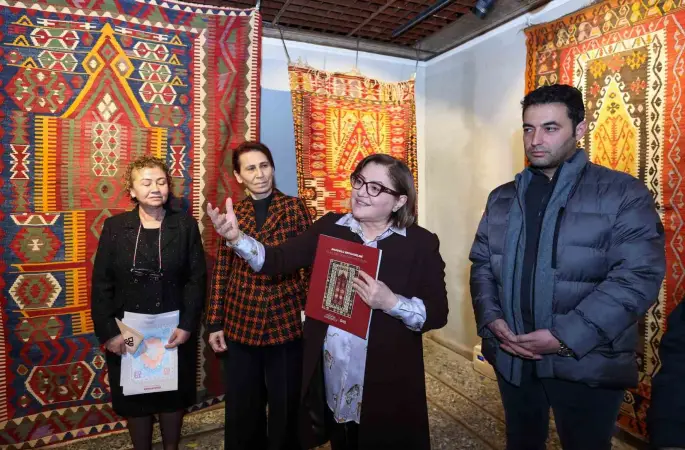 Gaziantep’te Anadolu seccadelerinin hikayesinin yer aldığı sergi ziyarete açıldı
