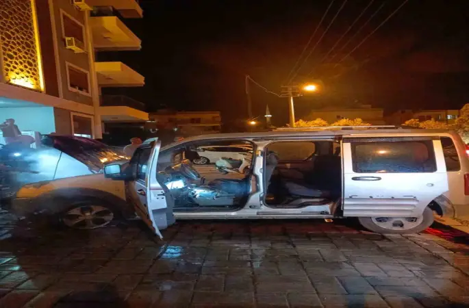 Gazipaşa’da araç yangını
