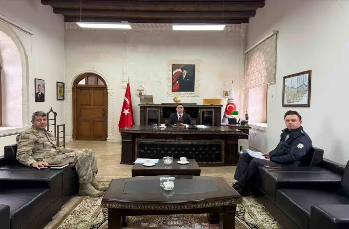 Gercüş’te huzur ve güvenlik toplantısı
