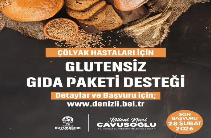 Glütensiz gıda paketi desteğinde müracaatlar başladı
