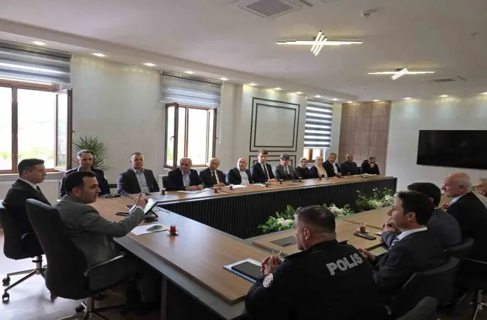 Gölbaşı’nda ilçe koordinasyon toplantısı yapıldı
