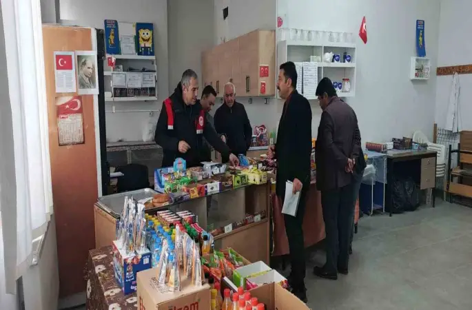 Gölbaşı’nda okul kantinlerine sıkı denetim
