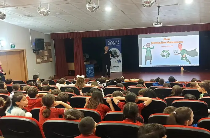 Gölcük’te ilkokul öğrencilerine Sıfır Atık eğitimi verildi
