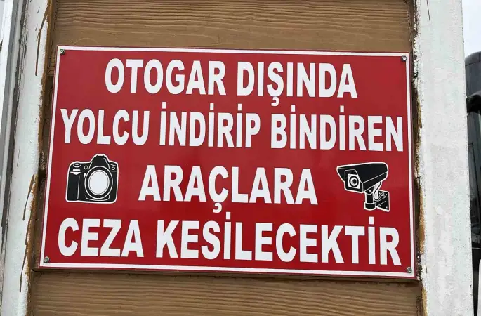 Güroymak’ta terminal dışı yolcu indirip bindirenlere ceza uyarısı
