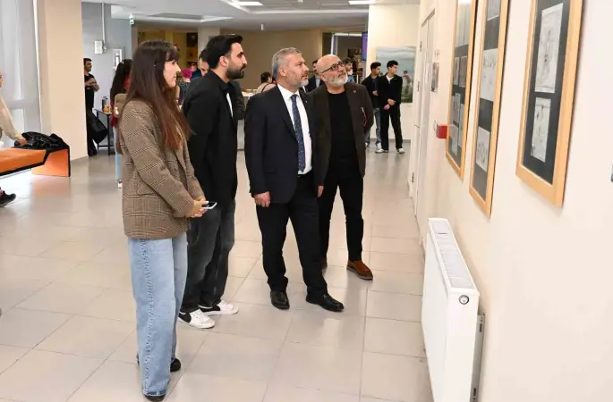 Güzel Sanatlar Fakültesi’nde üç sergi tek buluşma
