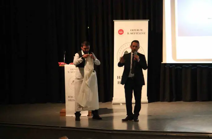 Hacı adaylarına bilgilendirme yapıldı
