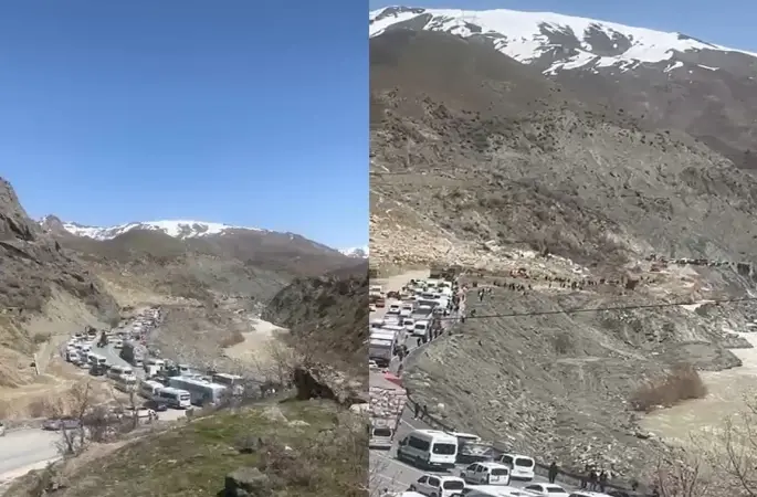 Hakkari-Van kara yolu trafiğe açıldı
