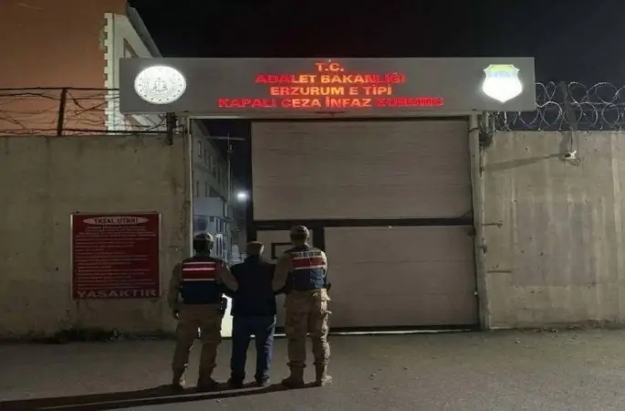Hakkında yakalama kararı olan şahısa jandarma operasyonu
