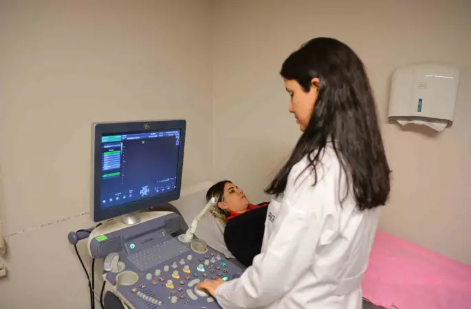 Hamileyim diye geldi, tümör teşhisi konuldu
