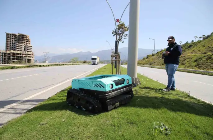 Hatay Büyükşehir Belediyesi’nden yeşil alanlara teknolojik dokunuş
