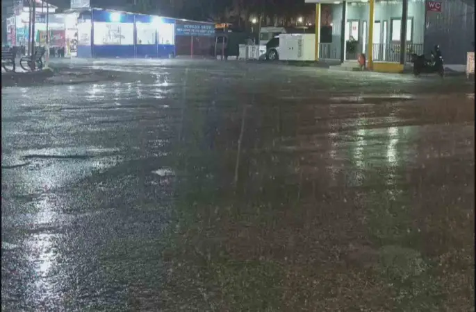 Hatay’da kuvvetli sağanak yağış
