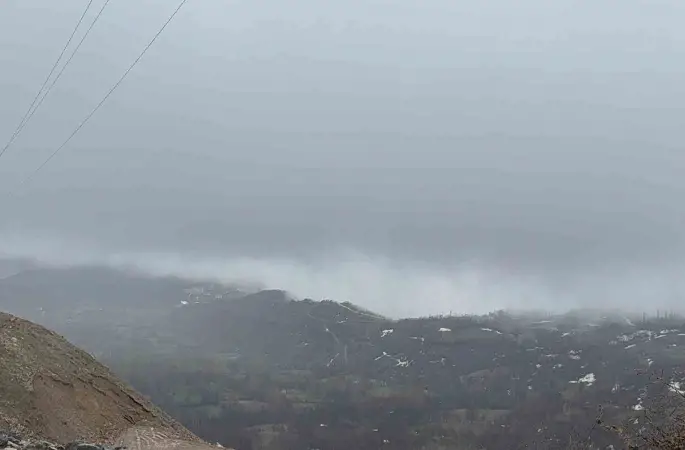 Hizan’da yoğun sis
