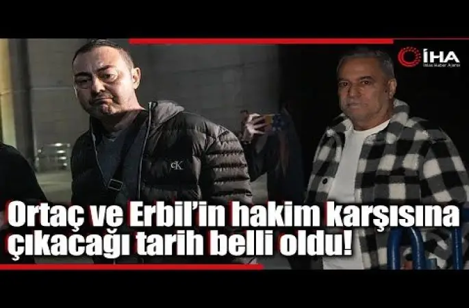 Serdar Ortaç Ve Mehmet Ali Erbil'in Hakim Karşısına Çıkacağı Tarih Belli Oldu