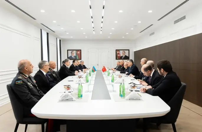 İçişleri Bakanı Çiftçi, Azerbaycanlı mevkidaşı Eyvazov ile bir araya geldi
