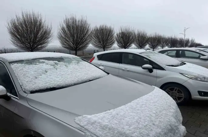 Iğdır’da yüksek kesimler karla yeniden beyaza büründü
