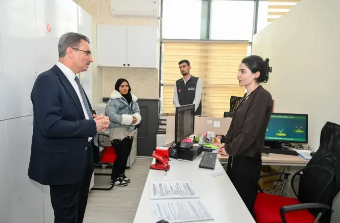 İl Göç İdaresi’nden Vali Baruş’a bilgilendirme
