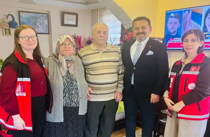 İl Müdürü Nejat İlhan’dan şehit annesi ve Kıbrıs gazisine anlamlı buluşma
