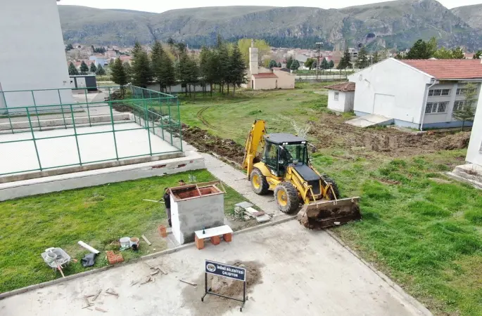 İnönü’de alt yapı çalışmaları
