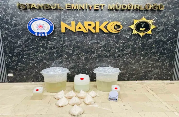 İstanbul’da 85 kilogram uyuşturucu ele geçirildi
