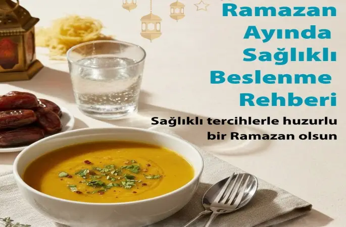 İşte Ramazan Ayında Sağlıklı Beslenme Rehberi
