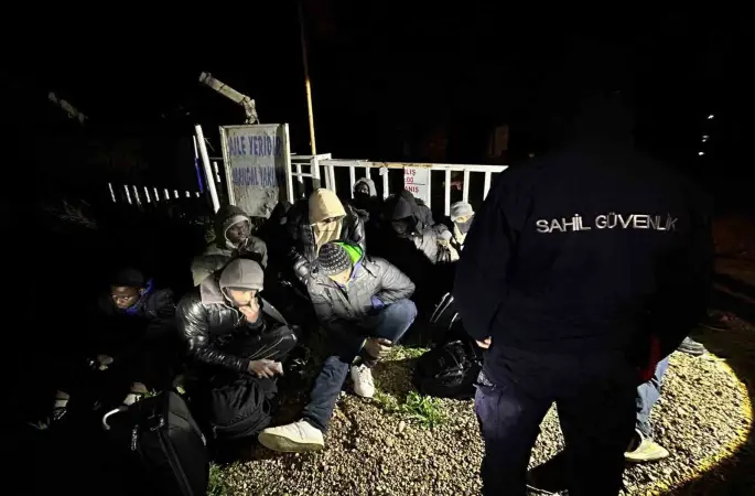 İzmir’de 27 düzensiz göçmen yakalandı

