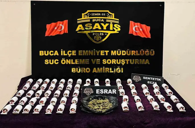 İzmir’de uyuşturucu operasyonu: 1 gözaltı
